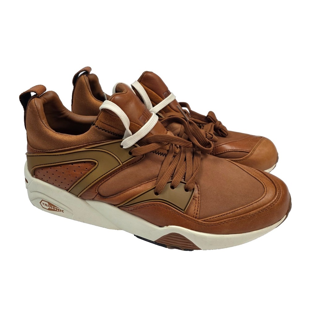 Puma Blaze Of Glory NL Shoes Mens Size 11‎ Brown Sneakers
